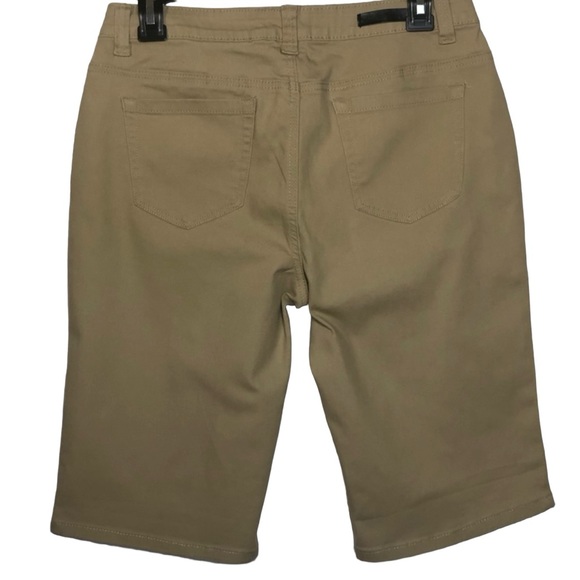 Tan Bermuda Shorts - Picture 2 of 9